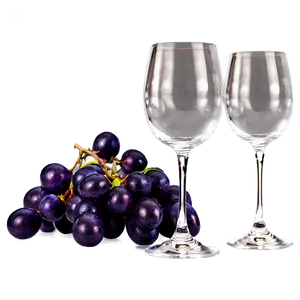 Decorative Wine Glasses For Display PNG 52