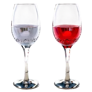 Decorative Wine Glasses For Display PNG Hga60