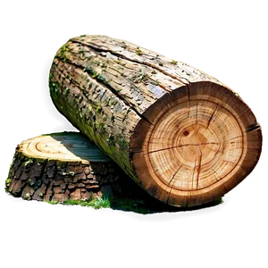 Decorative Wood Log PNG 41