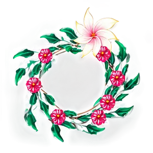 Decorative Wreath Png Ham PNG image
