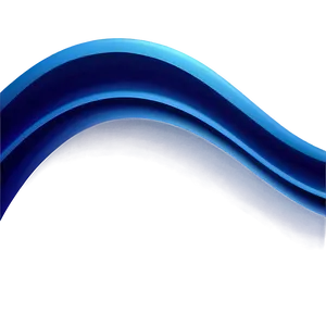 Deep Blue Gradient Swirl Png 06202024 PNG image