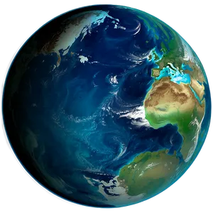 Deep Blue Planet Image Png 06292024 PNG image