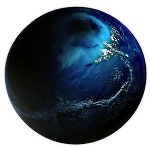 Deep Blue Planet Image Png Cpe27 PNG image