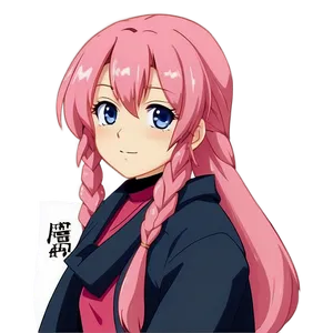 Deep Blush Anime Character Png 05232024 PNG image