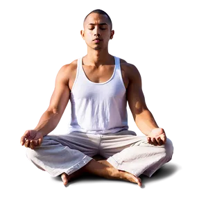 Deep Breathing Meditation Png 5 PNG image