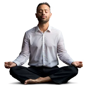 Deep Breathing Meditation Png Cum31 PNG image