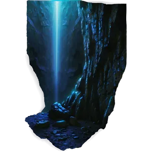 Deep Darkness Cave Png 06242024 PNG image