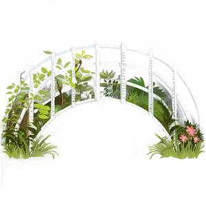 Deep Forest Bridge Clipart PNG Gvl PNG
