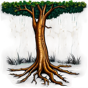 Deep Forest Roots Graphic Png Xhd2 PNG image