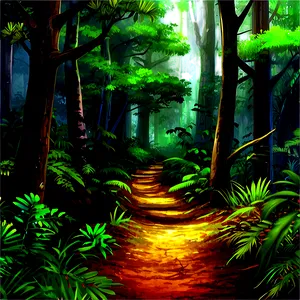 Deep Forest Trail Png Ccb9 PNG image