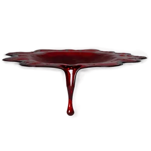Deep Red Blood Pool PNG 40