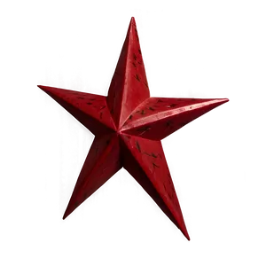 Deep Red Star PNG Ihq