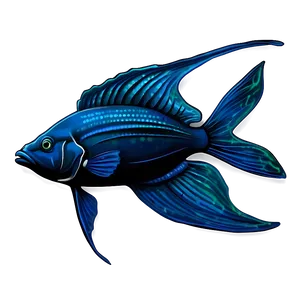 Deep Sea Fish Outline Png 06262024 PNG image