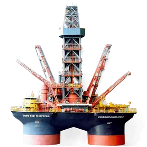 Deep Sea Oil Rig Png 7 PNG image