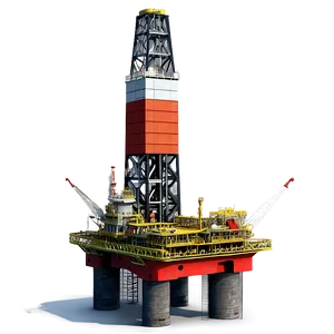 Deep Sea Oil Rig PNG Who