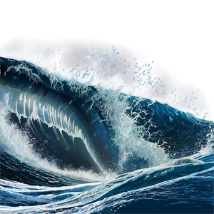 Deep Sea Waves Png 06262024 PNG image