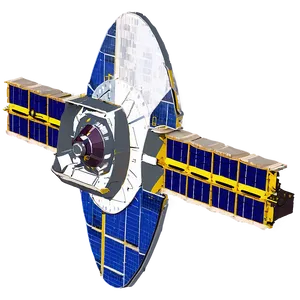 Deep Space Satellite PNG 16
