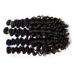 Deep Wave Hair Bundles Png Txg PNG image