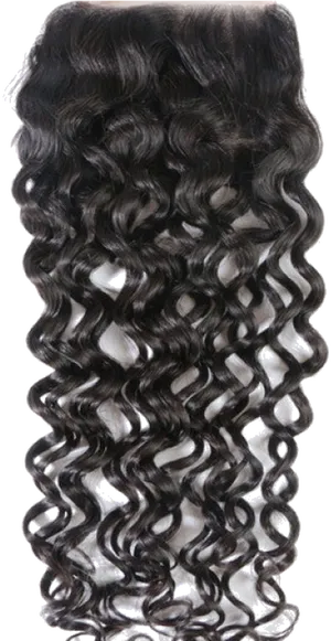 Deep_ Wave_ Hair_ Extension_ Texture PNG image