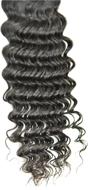 Deep Wave Hair Extension Texture