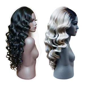 Deep Waves Hair Png 32 PNG image