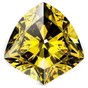 Deep Yellow Diamond Gem PNG 06292024 PNG