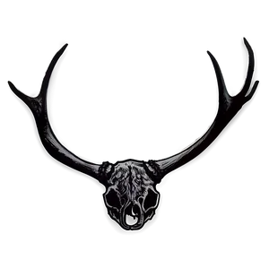 Deer Antler Silhouette Png Xdy PNG image