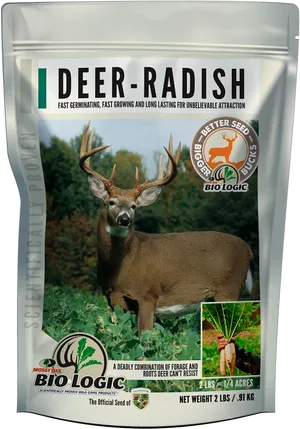 Deer Radish Seed Package PNG