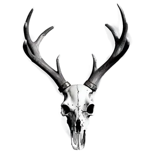 Deer Skull With Crossed Arrows PNG Eae PNG