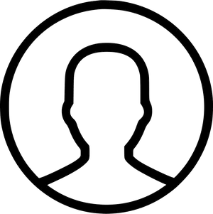 Default User Profile Icon PNG image