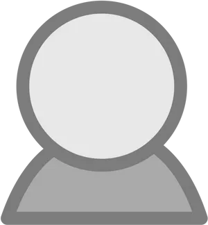 Default User Profile Icon PNG image