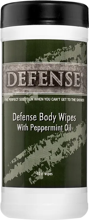 Defense Peppermint Oil Body Wipes PNG image