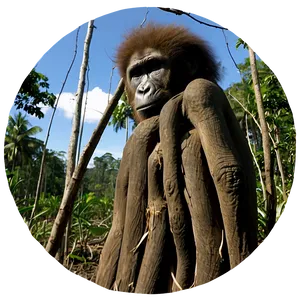 Deforestation And Animal Migration PNG Rhx PNG