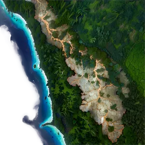 Deforestation And Coral Reef Damage PNG 6 PNG