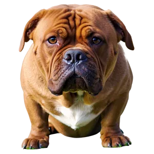 Dejected Dogue De Bordeaux Png 06292024 PNG image