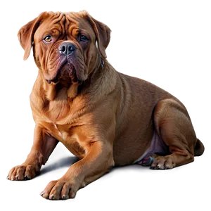 Dejected Dogue De Bordeaux Png Xab PNG image