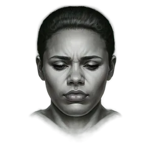 Dejected Face Drawing PNG Qlw PNG