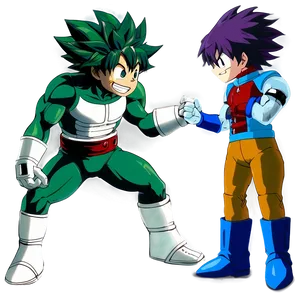 Deku Vs Villain Png Spg69 PNG image