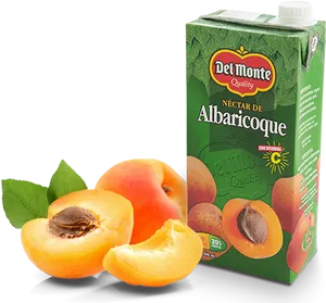 Del Monte Apricot Nectar Packaging PNG