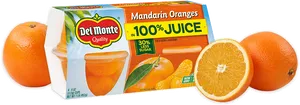 Del Monte Mandarin Oranges Packaging PNG