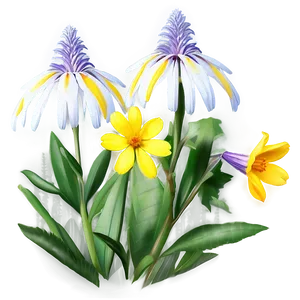 Delaware State Flower PNG 6