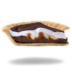 Delectable S'mores Pie PNG 6 PNG