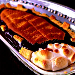 Delectable S'mores Pie PNG 60 PNG