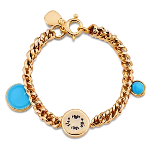 Delicate Gold Bracelet For Girls Png 06282024 PNG image