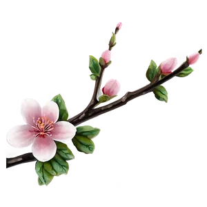 Delicate Pink Blossom Png Cgh PNG image