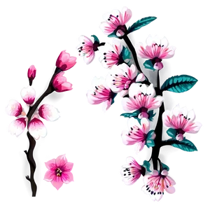 Delicate Pink Blossom Png Rit53 PNG image