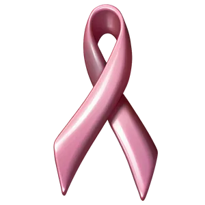 Delicate Pink Ribbon Art Png Vqm13 PNG image