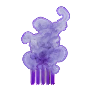 Delicate Purple Smoke Png 06122024 PNG image