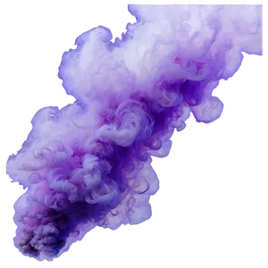 Delicate Purple Smoke PNG 06122024