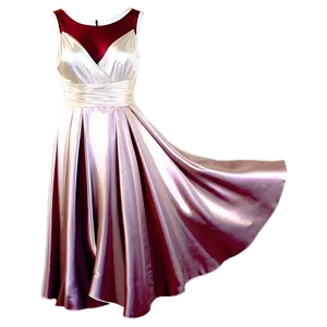 Delicate Silk Dress PNG Alk3